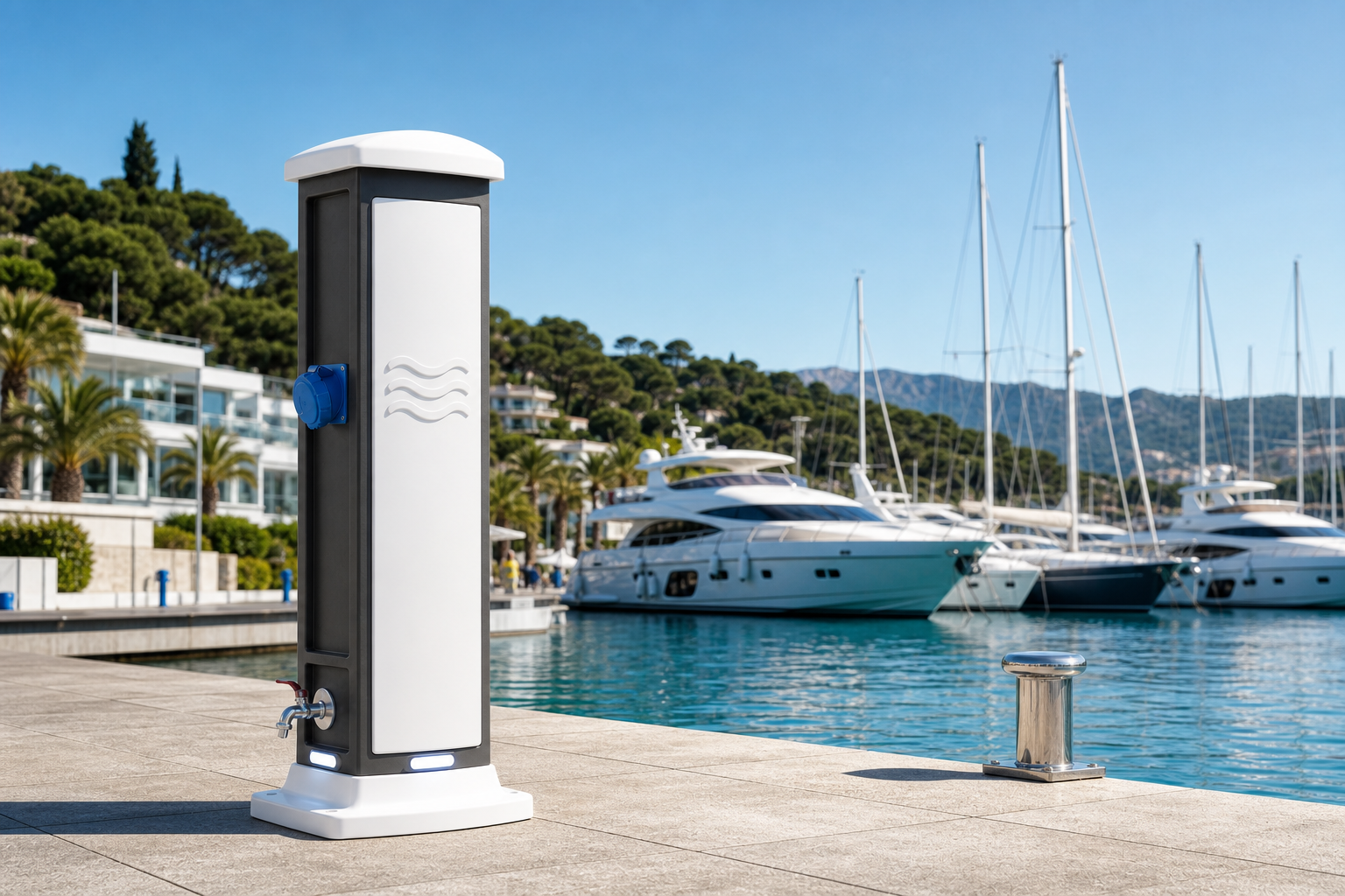 Marinada kurulu Suv Pedestal pedestali